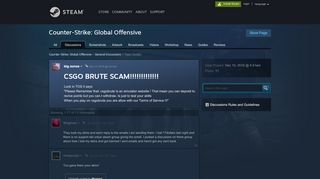 
                            2. CSGO BRUTE SCAM!!!!!!!!!!!!! - Steam Community