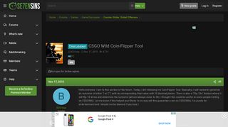 
                            10. CS:GO - CSGO Wild Coin-Flipper Tool | Se7enSins Gaming Community