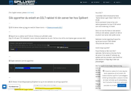 
                            2. CS:GO Game Server Login Token (GSLT) | Spillvert – Power to the ...