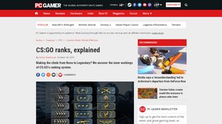 
                            8. CS:GO ranks, explained | PC Gamer