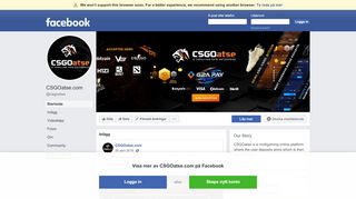 
                            3. CSGOatse.com - Startsida | Facebook