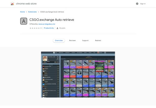 
                            12. CSGO.exchange Auto retrieve - Google Chrome