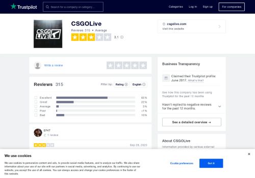 
                            7. CSGOLive Reviews | Read Customer Service Reviews of csgolive.com