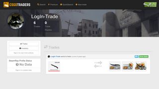 
                            1. CSGOTraders.net | Profile: LogIn-Trade