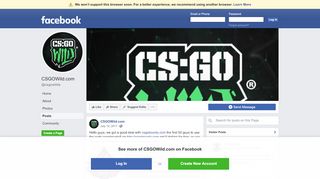 
                            7. CSGOWild.com - Posts | Facebook
