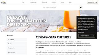
                            2. CSK | Taste can build a bridge | Producten | CESKA® STAR-CULTURES
