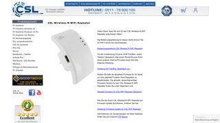 
                            1. CSL Wireless-N WiFi Repeater - CSL-Computer-Shop
