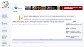
                            2. CSNET - Wikipedia