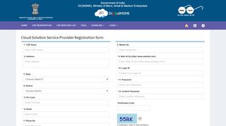 
                            9. csp registration - DIGITAL MSME