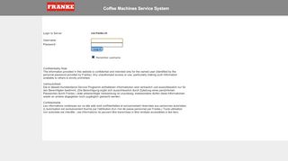 
                            1. CSS Web Login - Franke
