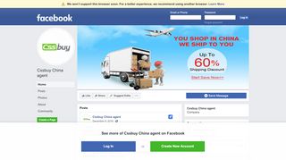 
                            10. Cssbuy China agent - Home | Facebook