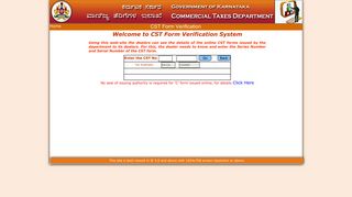 
                            8. CST Form Verification