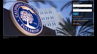 
                            4. CSUF Portal - Cal State Fullerton