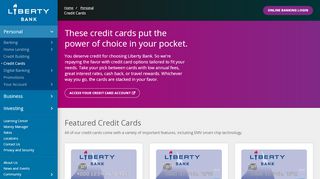 
                            7. CT Credit Card | Liberty Bank