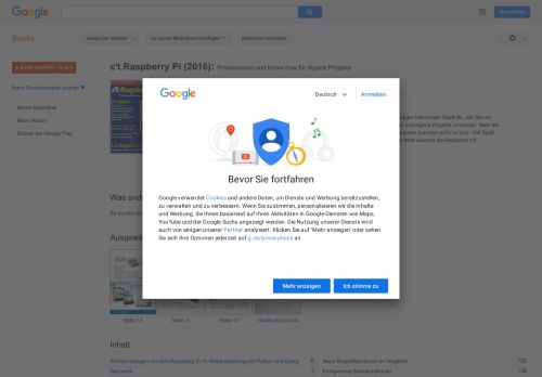 
                            12. c't Raspberry Pi (2016): Praxiswissen und Know-how für eigene Projekte