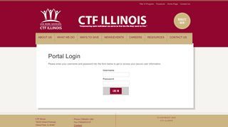 
                            10. CTF Illinois : Portal : Portal Login