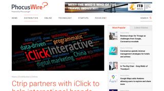 
                            6. Ctrip partners with iClick to help international brands target Chinese ...