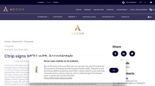 
                            13. Ctrip signs MOU with AccorHotels | AccorHotels