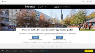 
                            1. CU Apply - Home - Coventry University
