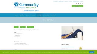 
                            2. CU Online - Community Credit Union Ltd.