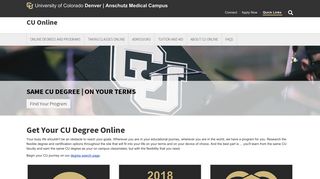 
                            13. CU Online - Online Degrees and Programs at the University of Colorado