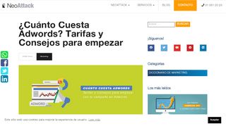 
                            13. ¿Cuánto Cuesta Adwords? Tarifas y Consejos para empezar