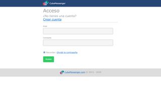 
                            8. CubaMessenger.com - Acceso