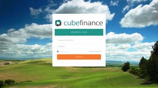 
                            8. Cube Finance Login