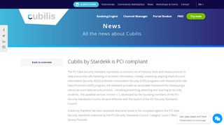 
                            7. Cubilis by Stardekk is PCI compliant :: News :: Cubilis Hotel Software