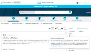 
                            2. CUCM vMotion - Cisco Support Community