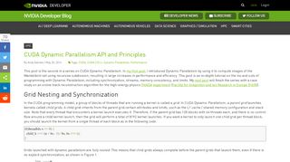 
                            9. CUDA Dynamic Parallelism API and Principles | Parallel Forall