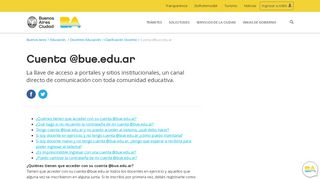 
                            2. Cuenta @bue.edu.ar | Buenos Aires Ciudad - Gobierno de la Ciudad ...