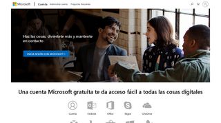 
                            3. Cuenta de Microsoft | Inicia sesión o crea tu cuenta hoy