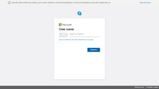 
                            8. Cuenta Microsoft - Skype