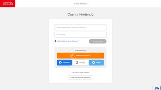 
                            1. Cuenta Nintendo - Accounts Nintendo