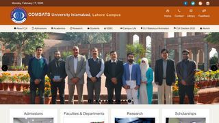 
                            5. CUI Lahore Campus - COMSATS University Islamabad