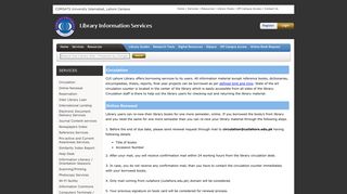 
                            12. CUI Lahore - Library Information Services - COMSATS Lahore