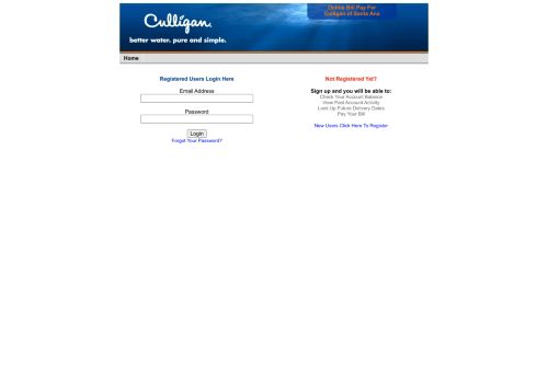 
                            12. Culligan Water of Santa Ana, CA - Login - WebFlex