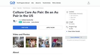
                            9. Culture Care Au Pair: Be an Au Pair in the US | Go Overseas