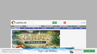 
                            11. Cultures Online - Browsergames - Spielen.de