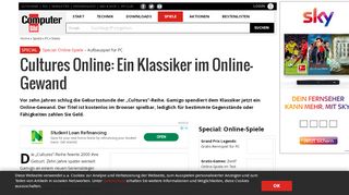 
                            7. Cultures Online: Kostenloses Onlinespiel von Gamigo - COMPUTER ...