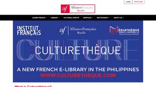 
                            13. Culturethèque | Alliance française
