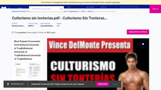 
                            8. Culturismo sin tonterias.pdf - Culturismo Sin Tonteras Prefacio ...