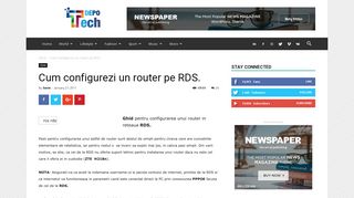 
                            6. Cum configurezi un router pe RDS. | TECHDepo