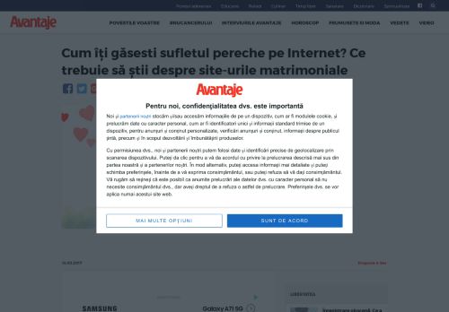 
                            11. Cum îți găsesti sufletul pereche pe Internet? Ce trebuie ... - Avantaje.ro