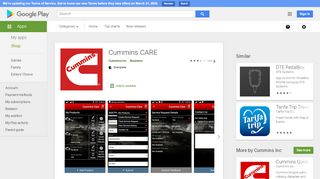 
                            9. Cummins CARE – Apps on Google Play