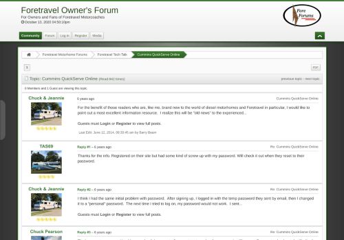 
                            12. Cummins QuickServe Online - foreforum