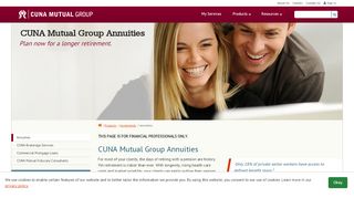 
                            8. CUNA Mutual Group Annuities