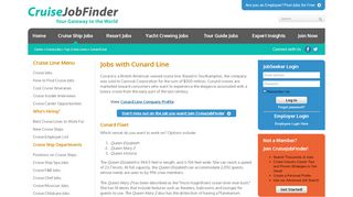 
                            9. Cunard Line Jobs | Types of Employment, Cunard Ships, Job Openings