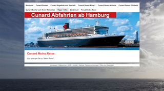 
                            4. Cunard Meine Reise